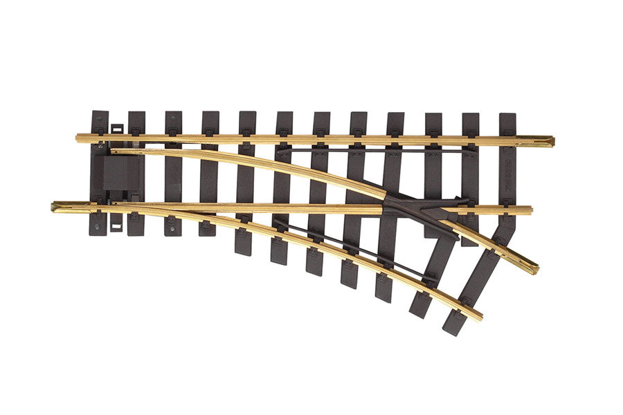 R1 Manual Switch Right 30° Track (G-Scale)