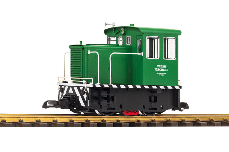 Clean Machine Green Track Cleaning Locomotive (G-Scale)