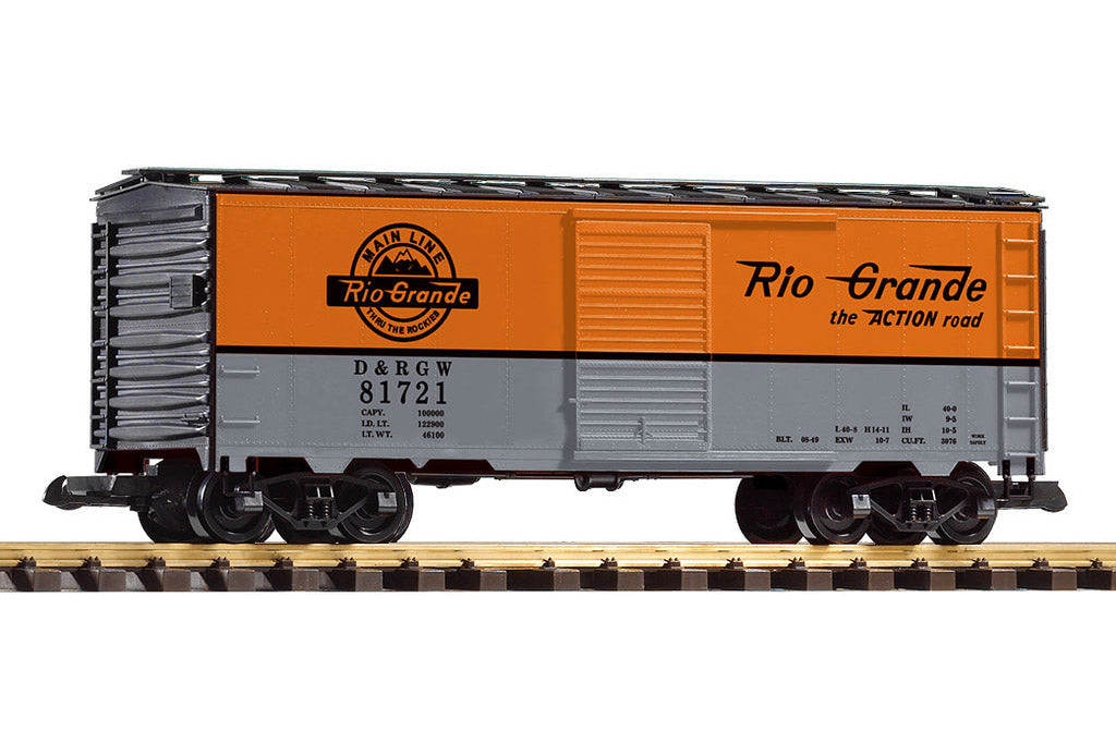 D&RGW Steel Boxcar (G-Scale)