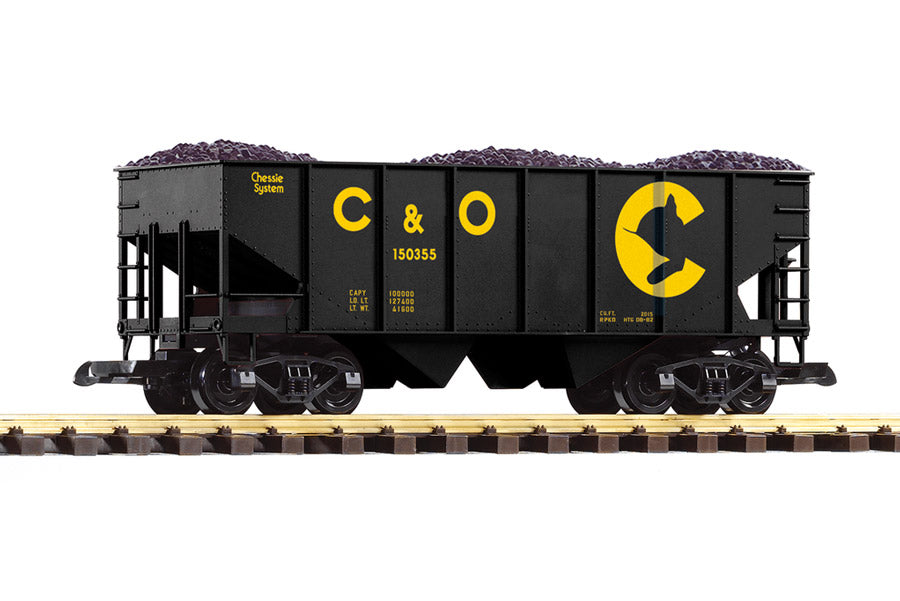 Chessie/C&O Rib-Side Hopper Car (G-Scale)