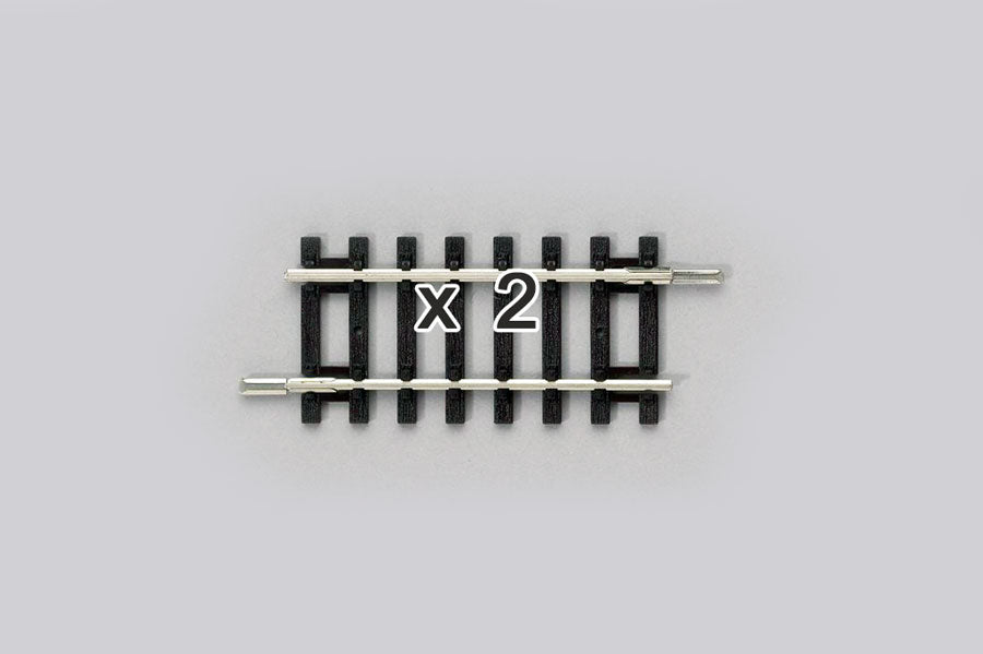 Pair of Adapter Tracks for Code 100, 2.4" (HO-Scale)