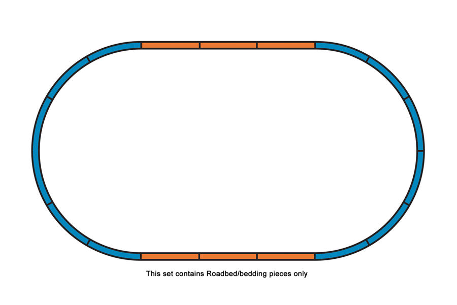 Roadbed for Track Set A (HO-Scale)