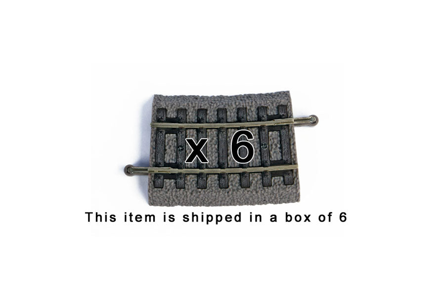Box of 6 Roadbed A-Track Curved Track, R2/7.5° (HO-Scale)