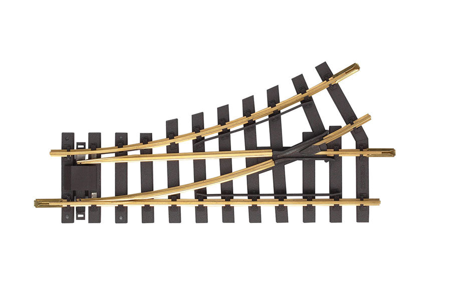 R1 Manual Switch Left 30° Track (G-Scale)