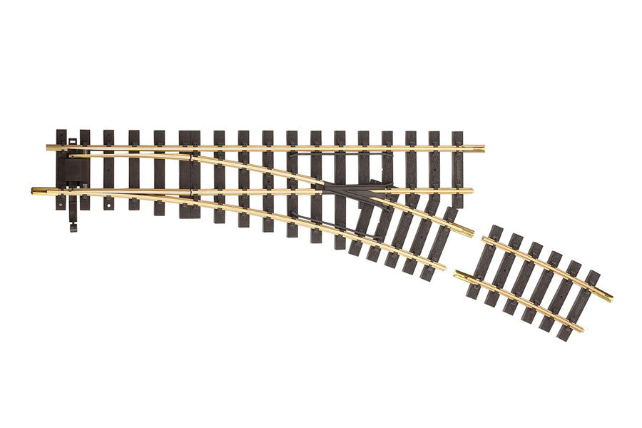 R5 Manual Switch Right 22.5° Track (G-Scale)