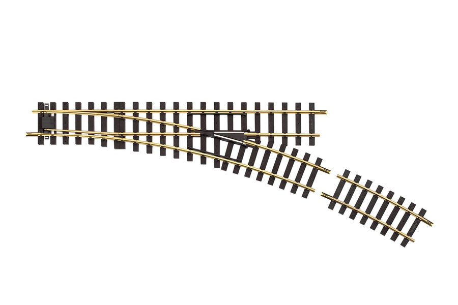 R7 Manual Switch Right 22.5° Track (G-Scale)