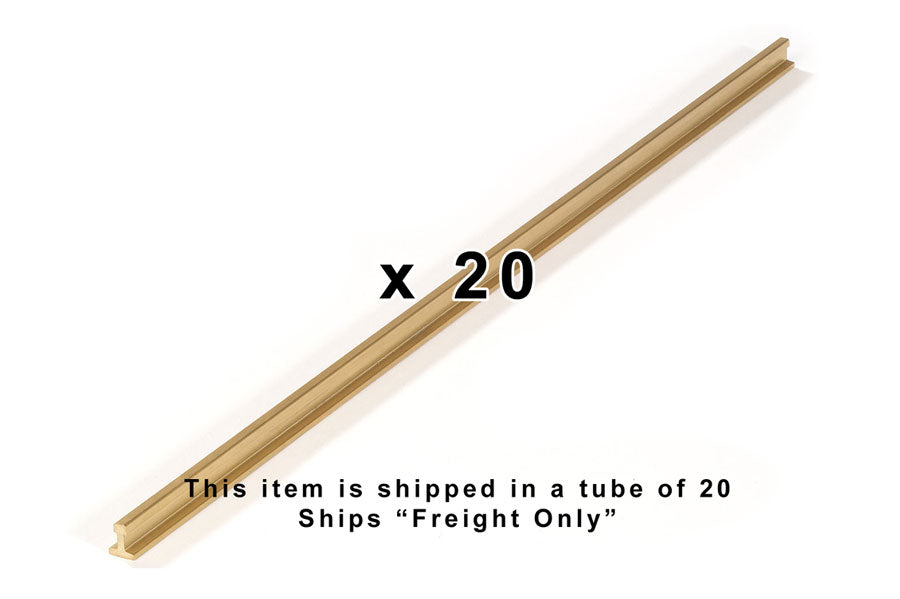 Tube of 20, P3000 Rail, 118.1" (G-Scale)