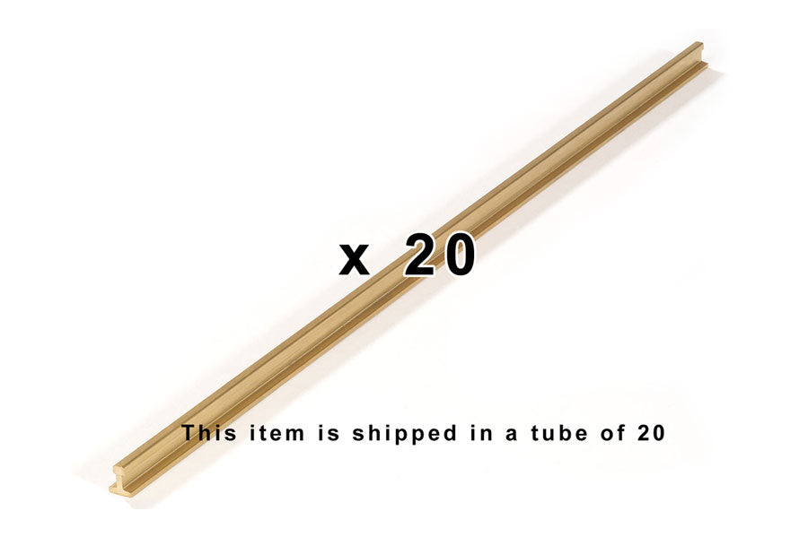 Tube of 20, P1500 Rail 1500mm, 59" (G-Scale)