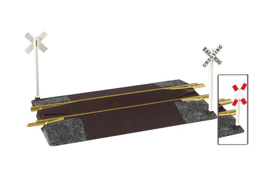 Rerailer / Grade Crossing with Track, 12.6" (G-Scale)