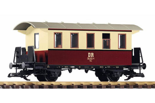 DR III 2-Axle 2. Cl. Coach, Beige/Brown (G-Scale)