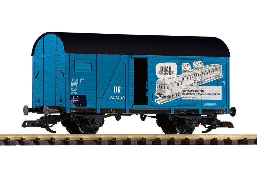 DR III 2-Axle Boxcar VEB PIKO (G-Scale)