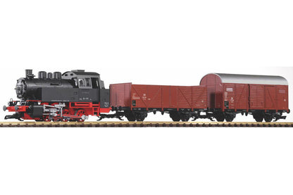 DB BR80 Freight Starter Set w/ Analog Sound and Smoke (G-Scale)