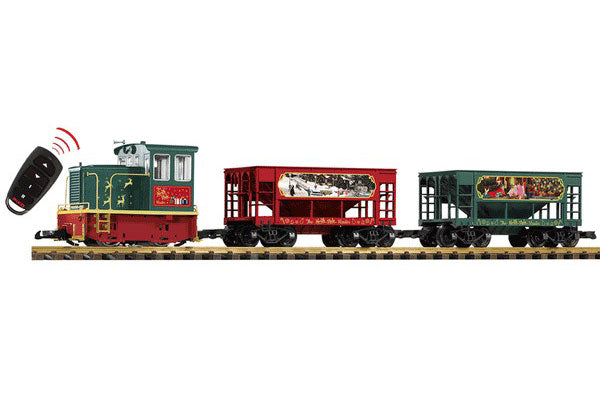 North Pole Hauler GE 25-Ton Starter Set (G-Scale)