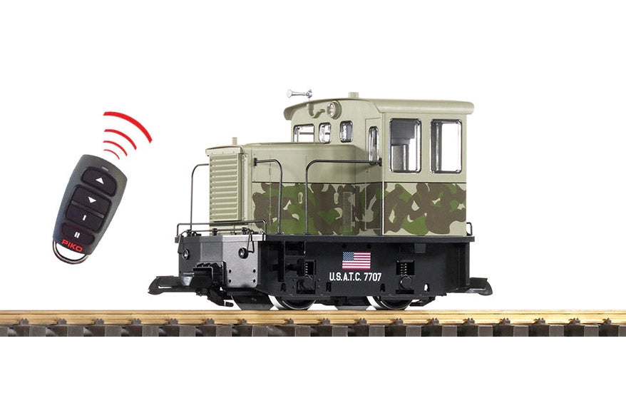 US Army 25-Ton Diesel Loco, Battery R/C w/Sound (G-Scale)