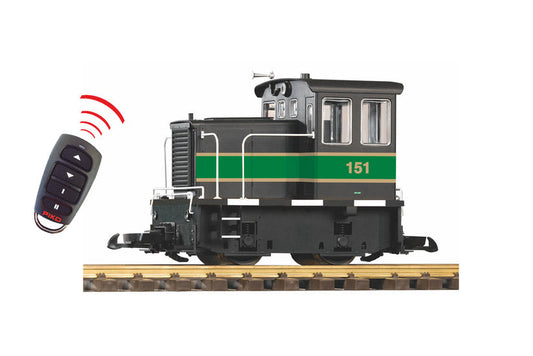 KLW 25-Ton Diesel Loco, Battery R/C w/Sound (G-Scale)