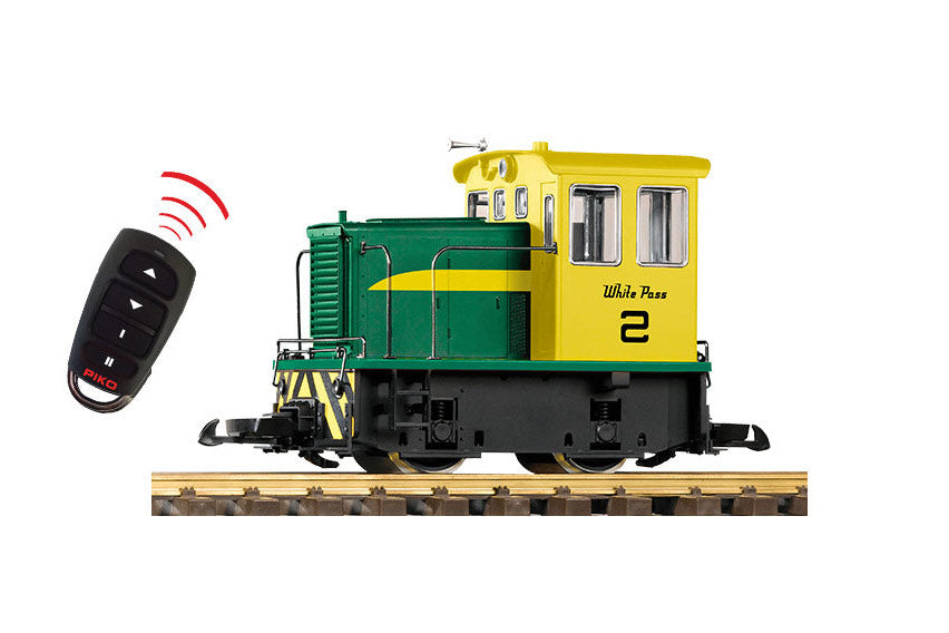 WP&YR 25-Ton Diesel Loco, Battery R/C w/Sound (G-Scale)