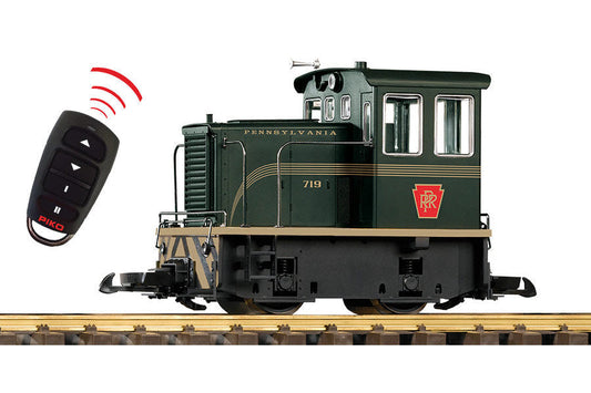 PRR 25-Ton Diesel Loco, Battery R/C w/Sound (G-Scale)