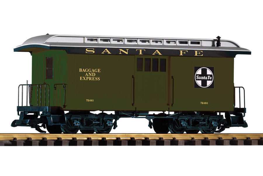 Santa Fe Wood Baggage Car (G-Scale)
