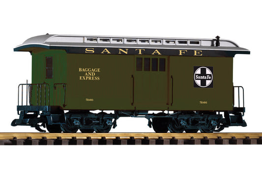 Santa Fe Wood Baggage Car (G-Scale)