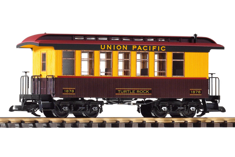 Union Pacific Wood Coach #1878 (G-Scale)