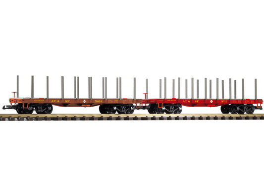 SF Flatcar 2-Pack (G-Scale)