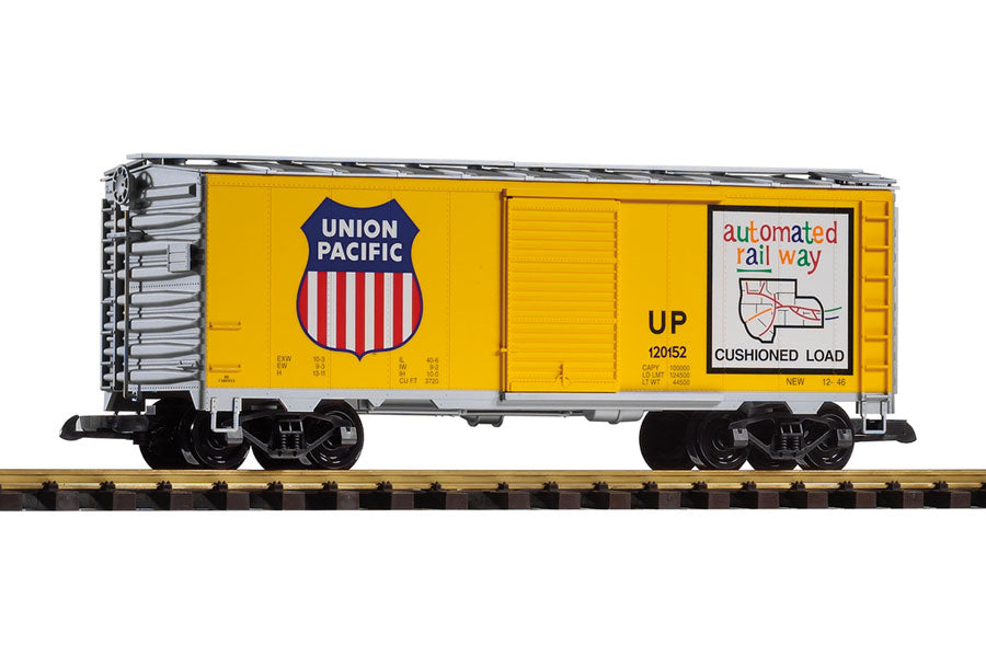 Union Pacific Steel Boxcar, Armour Yellow (G-Scale)