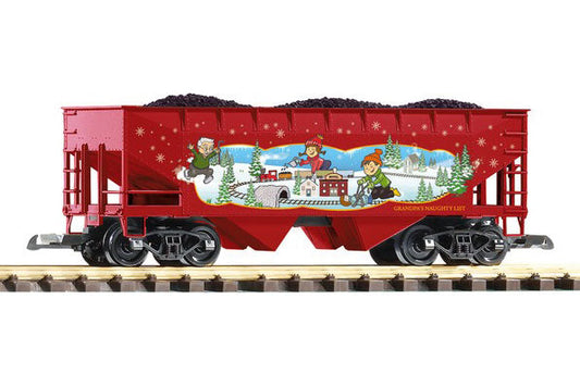 Grandpa's Naughty List Hopper (G-Scale)