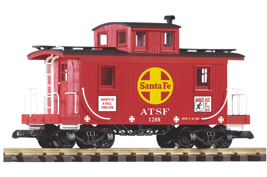 SF Wood Caboose #1208 (G-Scale)