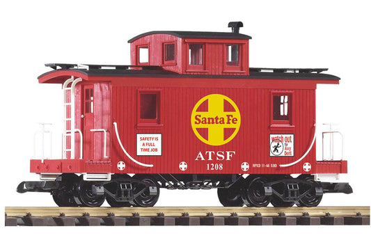 SF Wood Caboose #1208 (G-Scale)