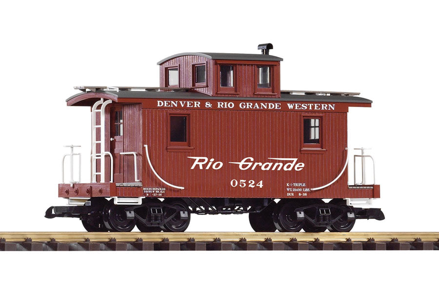 D&RGW Wood Caboose 0524 (G-Scale)