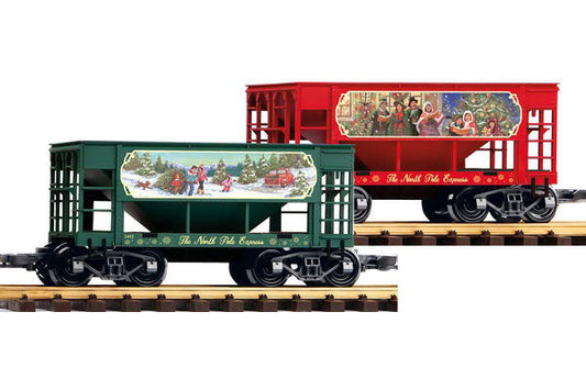 Christmas Ore Car, 2-Pack (G-Scale)