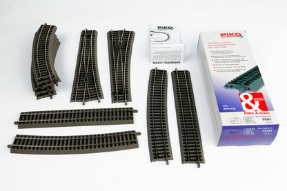 Roadbed A-Track, Set C (HO-Scale)