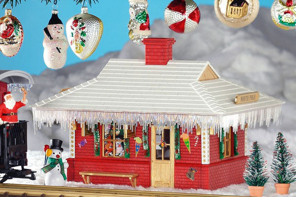 North Pole Station Built-Up Building (G-Scale)