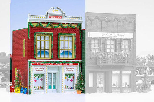 ChristmasTown Ornament Factory, Building Kit (G-Scale)